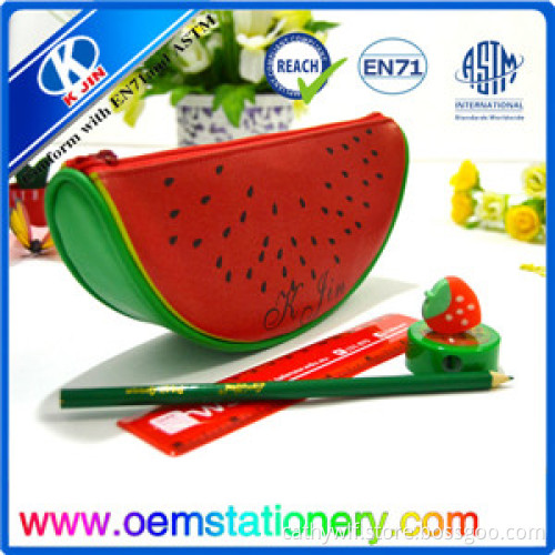 Watermelon Pencil Bag/PU Pencil Bag /Zipper Pencil Bag